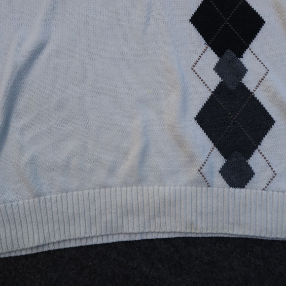 DO NOT BUY PLS Oscar De La Renta Ivory Sweater Mens Ivory Sz XL - Picture 6 of 15